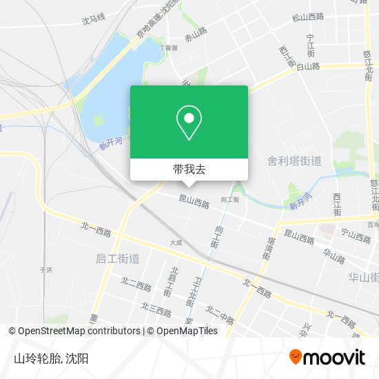 山玲轮胎地图