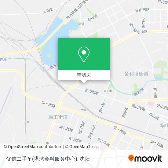 优信二手车(塔湾金融服务中心)地图