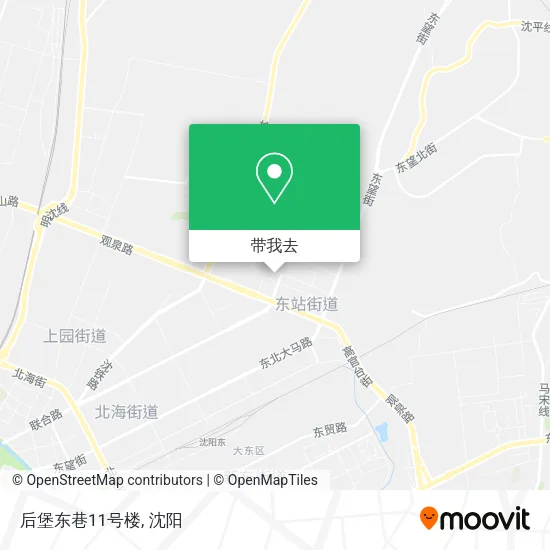 后堡东巷11号楼地图