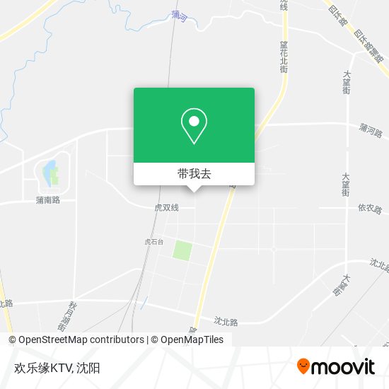 欢乐缘KTV地图