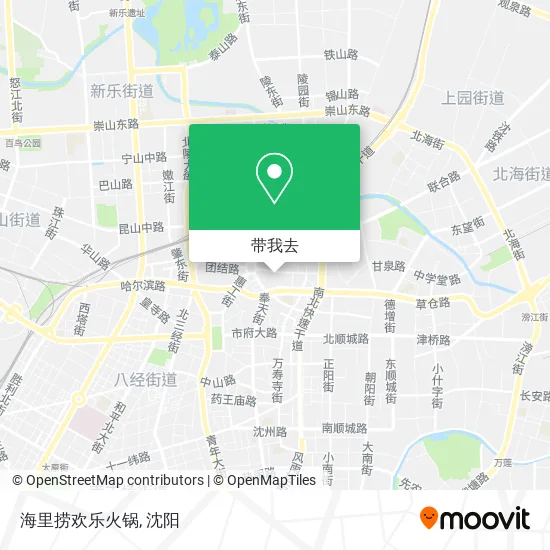 海里捞欢乐火锅地图