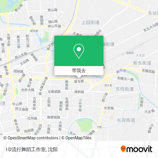 I·D流行舞蹈工作室地图