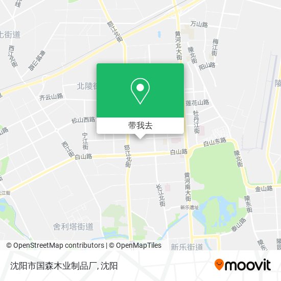 沈阳市国森木业制品厂地图