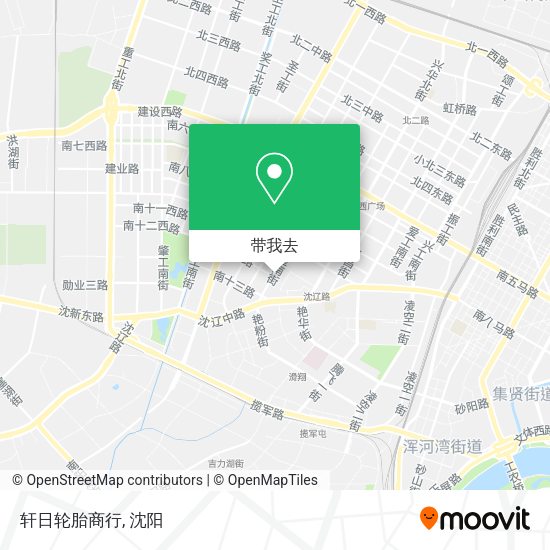 轩日轮胎商行地图
