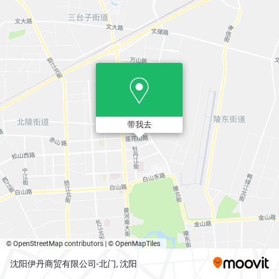 沈阳伊丹商贸有限公司-北门地图