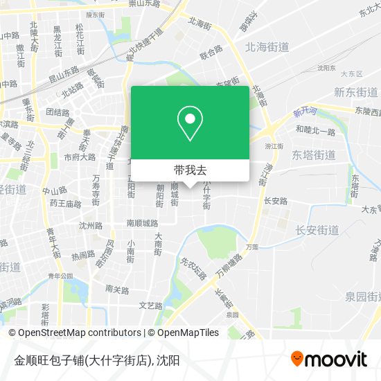 金顺旺包子铺(大什字街店)地图