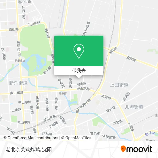 老北京美式炸鸡地图