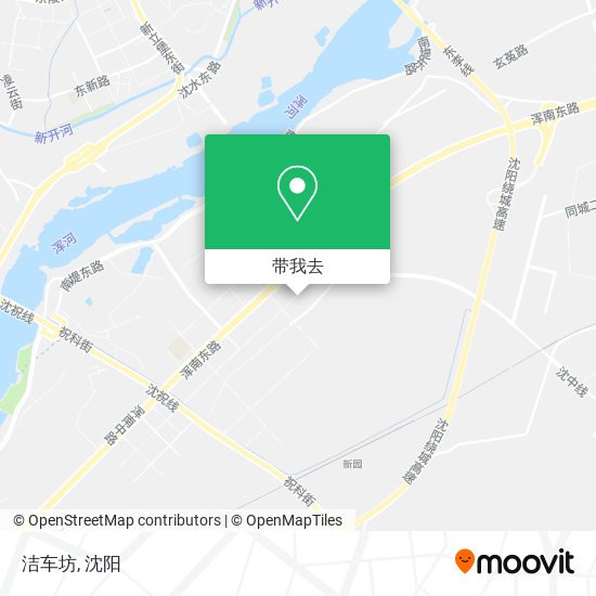 洁车坊地图