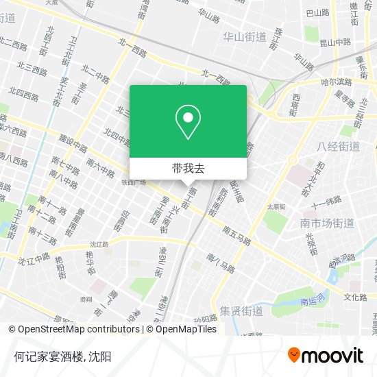 何记家宴酒楼地图