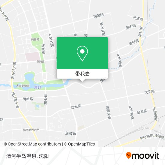 清河半岛温泉地图