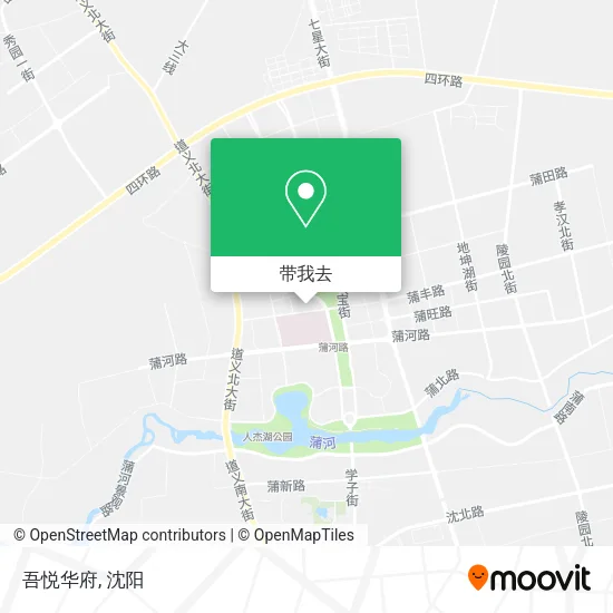 吾悦华府地图