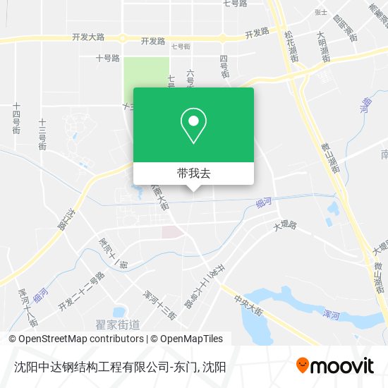 沈阳中达钢结构工程有限公司-东门地图