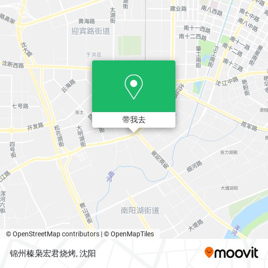 锦州榛枭宏君烧烤地图