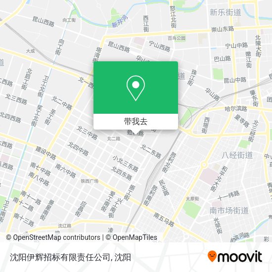 沈阳伊辉招标有限责任公司地图