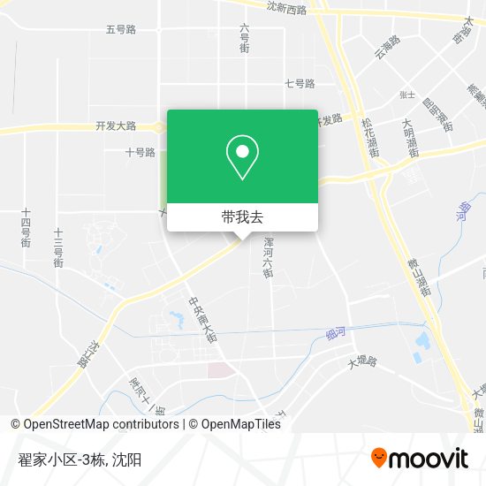 翟家小区-3栋地图