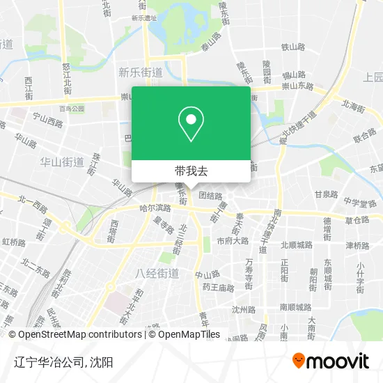 辽宁华冶公司地图