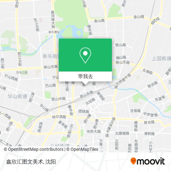 鑫欣汇图文美术地图