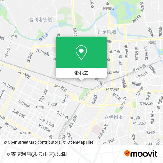 罗森便利店(步云山店)地图