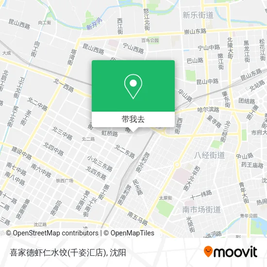 喜家德虾仁水饺(千姿汇店)地图