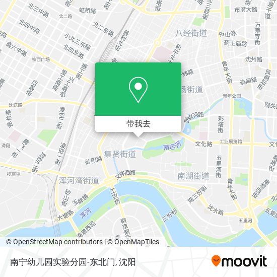 南宁幼儿园实验分园-东北门地图