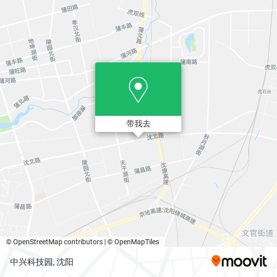 中兴科技园地图