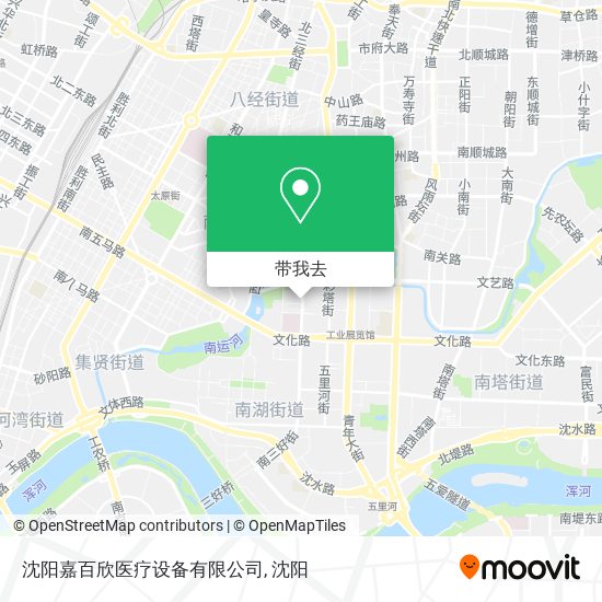 沈阳嘉百欣医疗设备有限公司地图