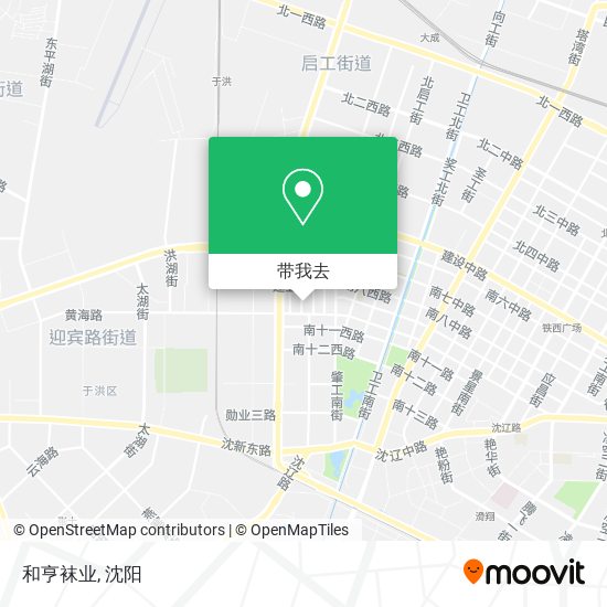 和亨袜业地图