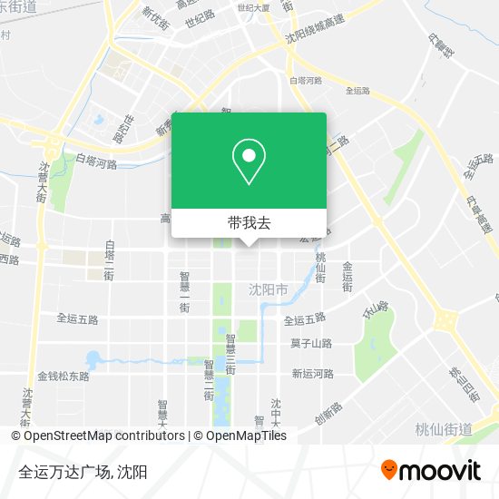 全运万达广场地图