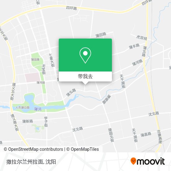 撒拉尔兰州拉面地图