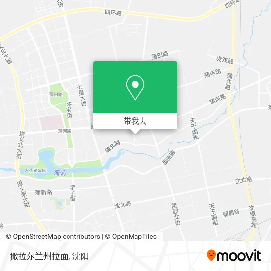 撒拉尔兰州拉面地图