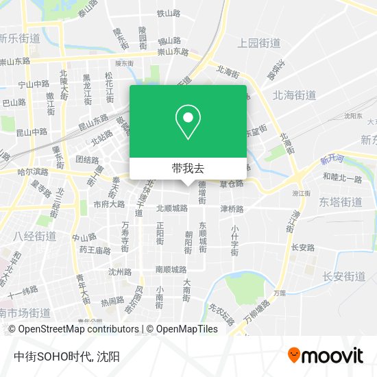 中街SOHO时代地图