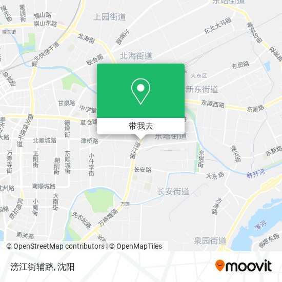 滂江街辅路地图