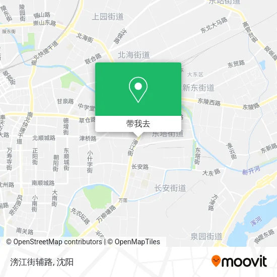 滂江街辅路地图