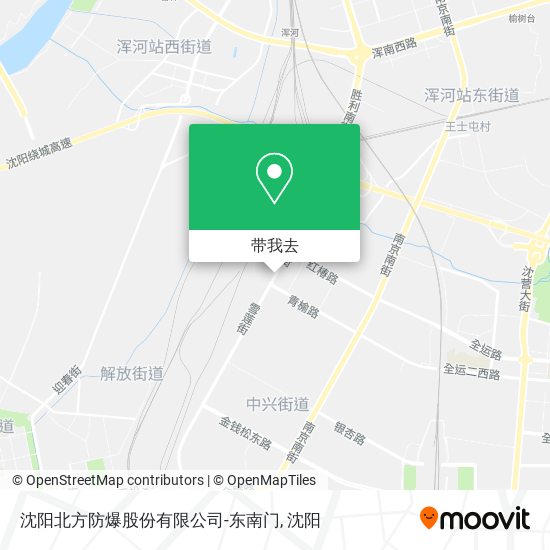 沈阳北方防爆股份有限公司-东南门地图