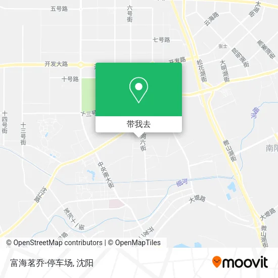 富海茗乔-停车场地图