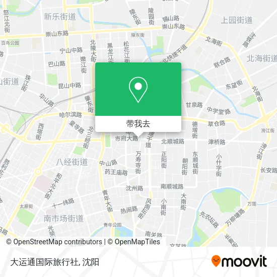 大运通国际旅行社地图