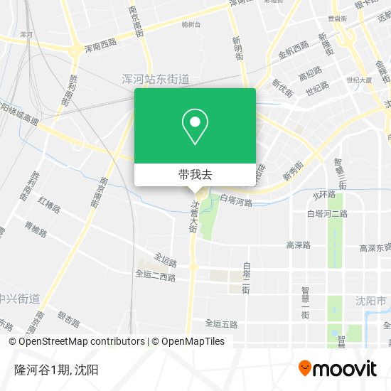 隆河谷1期地图