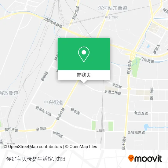 你好宝贝母婴生活馆地图