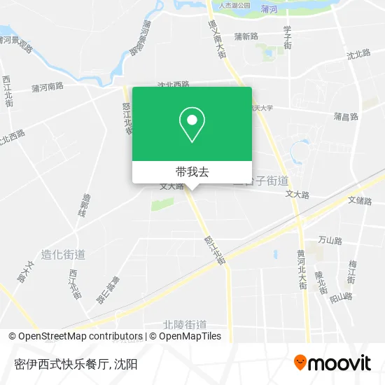 密伊西式快乐餐厅地图