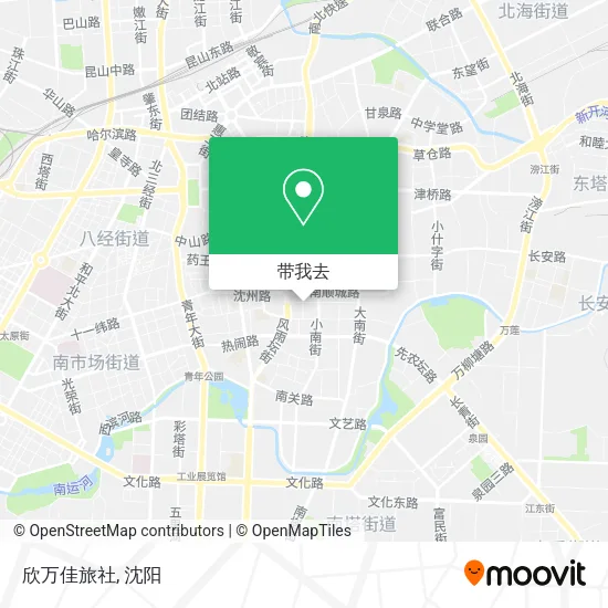欣万佳旅社地图