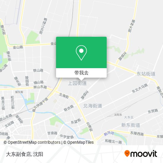 大东副食店地图