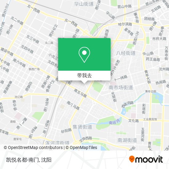 凯悦名都-南门地图