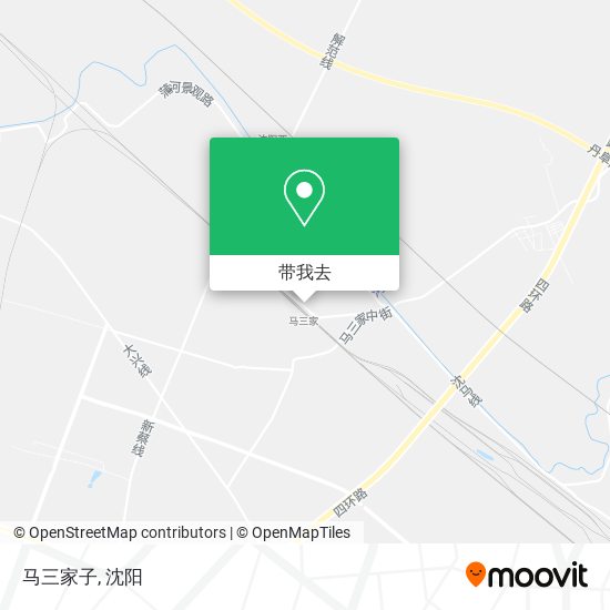 马三家子地图