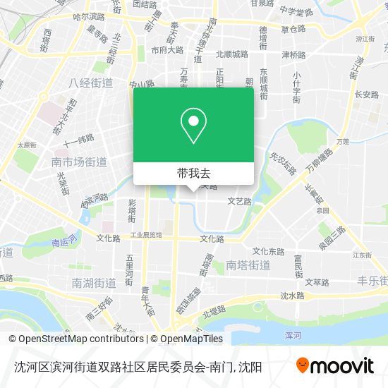 沈河区滨河街道双路社区居民委员会-南门地图