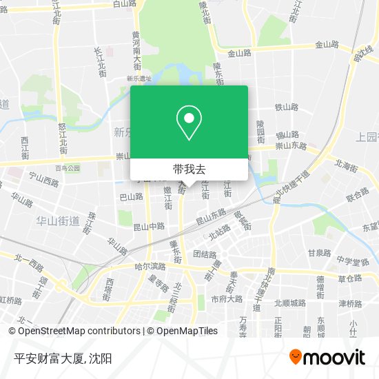 平安财富大厦地图