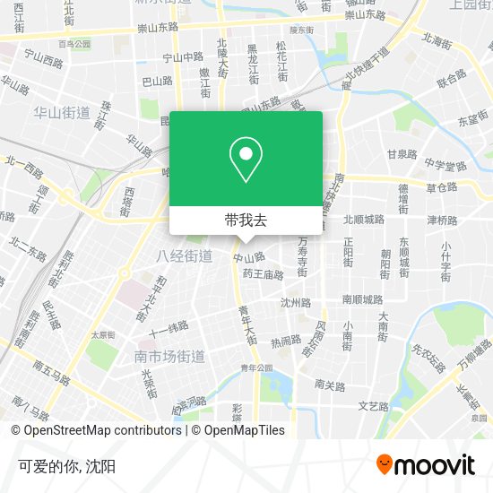 可爱的你地图