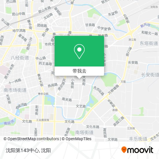 沈阳第143中心地图