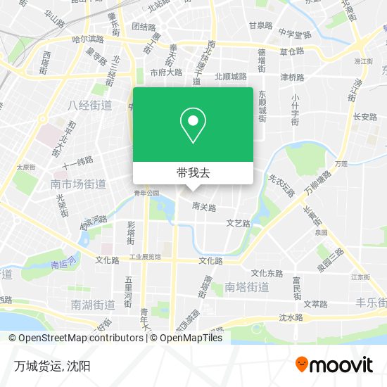 万城货运地图