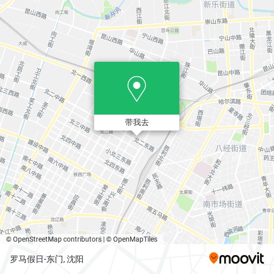 罗马假日-东门地图