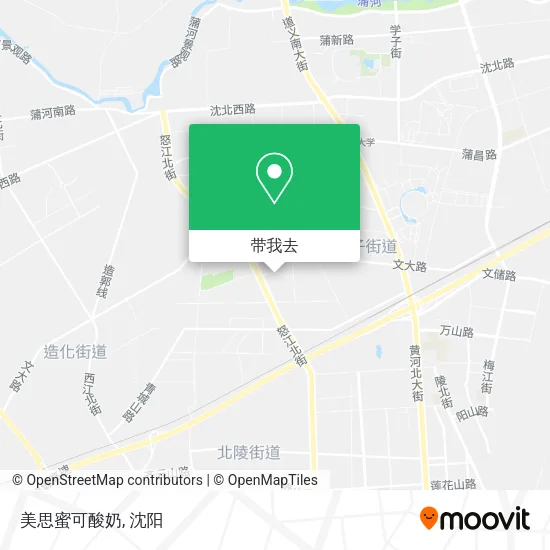 美思蜜可酸奶地图